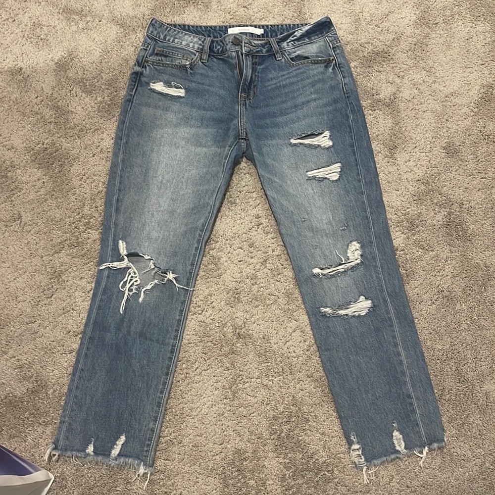 Low rise jeans